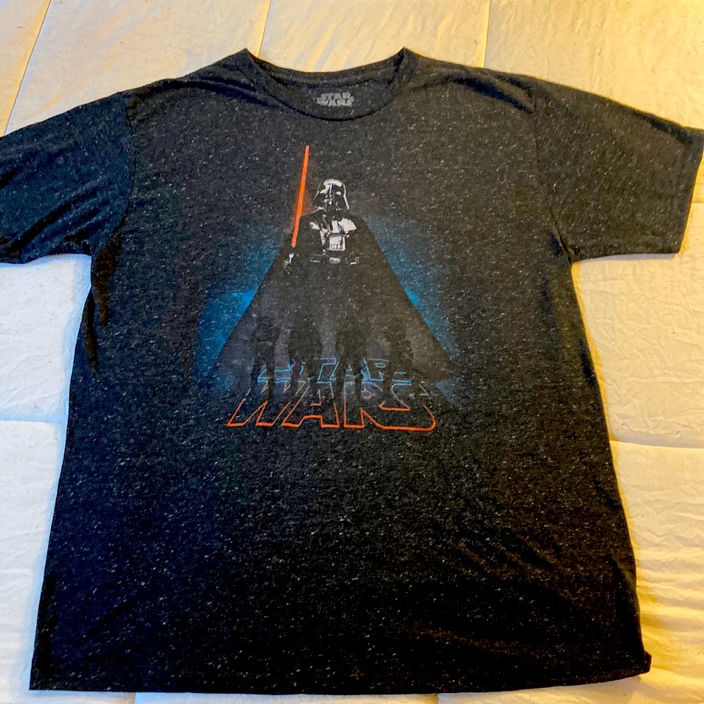 Star Wars size Large Darth Vader with Storm trooper t-shirt